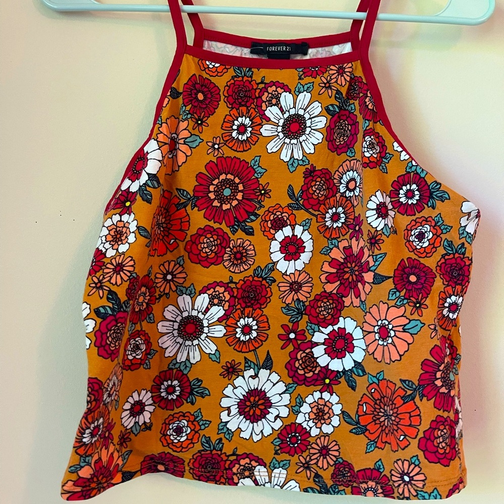 Retro Floral Tank